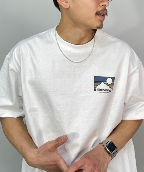 BILLABONG（ビラボン）の「【Web限定】ムラサキスポーツ別注 BILLABONG/ビラボン アウトドアデザイン ルーズシルエット バックプリントTシャツ BC011-275（Tシャツ/カットソー・メンズ・ホワイト/ブラック/ベージュ/グリーン・M/L/XL）」の22枚目の写真