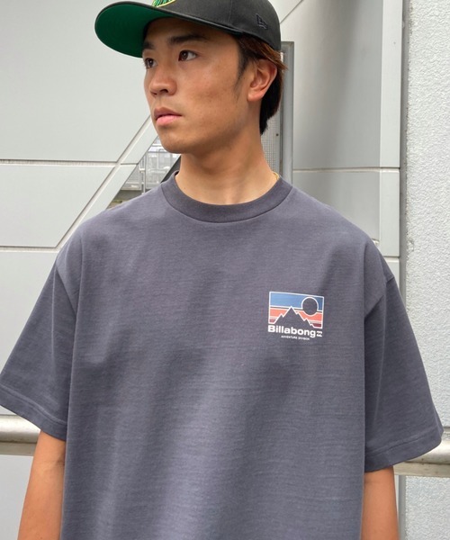 BILLABONG（ビラボン）の「【Web限定】ムラサキスポーツ別注 BILLABONG/ビラボン アウトドアデザイン ルーズシルエット バックプリントTシャツ BC011-275（Tシャツ/カットソー・メンズ・ホワイト/ブラック/ベージュ/グリーン・M/L/XL）」の13枚目の写真