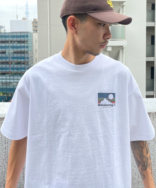BILLABONG（ビラボン）の「【Web限定】ムラサキスポーツ別注 BILLABONG/ビラボン アウトドアデザイン ルーズシルエット バックプリントTシャツ BC011-275（Tシャツ/カットソー・メンズ・ホワイト/ブラック/ベージュ/グリーン・M/L/XL）」の6枚目の写真