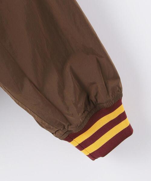 MONKEY TIME（モンキータイム）の「＜QUIGLEY＞ NYLON JKT/ジャケット（スタジャン・メンズ・ダークブラウン・M/L）」の4枚目の写真