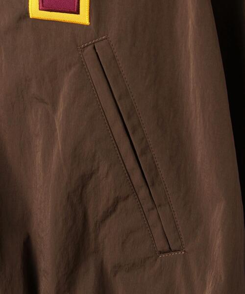 MONKEY TIME（モンキータイム）の「＜QUIGLEY＞ NYLON JKT/ジャケット（スタジャン・メンズ・ダークブラウン・M/L）」の8枚目の写真