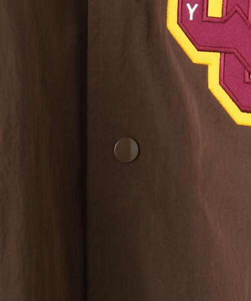 MONKEY TIME（モンキータイム）の「＜QUIGLEY＞ NYLON JKT/ジャケット（スタジャン・メンズ・ダークブラウン・M/L）」の10枚目の写真
