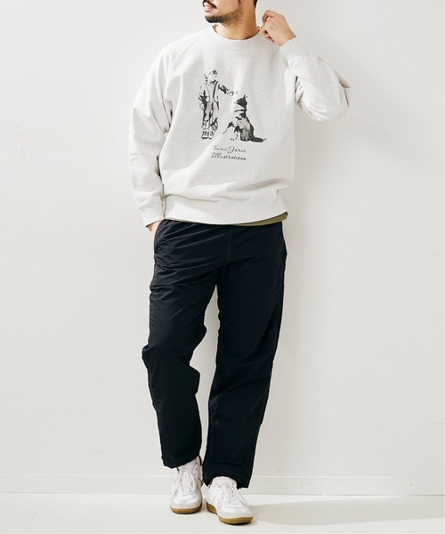 417 EDIFICE SELECT（フォーワンセブンエディフィスセレクト）の「【Teemu Jarvi / テームヤルヴィ】別注DOGスウェット BEST FRIEND（スウェット・メンズ・チャコールグレー・MEDIUM/LARGE）」の12枚目の写真