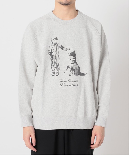 417 EDIFICE SELECT（フォーワンセブンエディフィスセレクト）の「【Teemu Jarvi / テームヤルヴィ】別注DOGスウェット BEST FRIEND（スウェット・メンズ・チャコールグレー・MEDIUM/LARGE）」の14枚目の写真