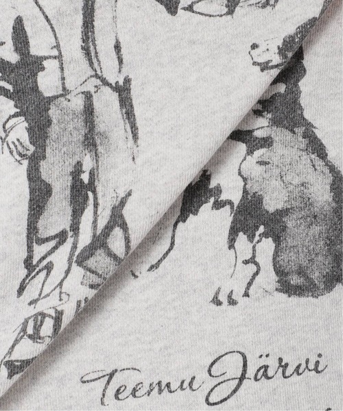 417 EDIFICE SELECT（フォーワンセブンエディフィスセレクト）の「【Teemu Jarvi / テームヤルヴィ】別注DOGスウェット BEST FRIEND（スウェット・メンズ・チャコールグレー・MEDIUM/LARGE）」の9枚目の写真