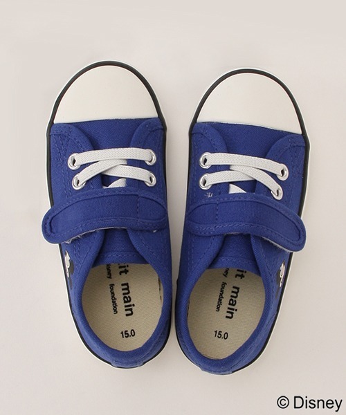 petit main(プティマイン)の「【DISNEY】キャンバスシューズ(スニーカー・キッズ・アイボリー/ブルー/ライトピンク・16cm/14cm/17cm/15cm)」の13枚目の写真