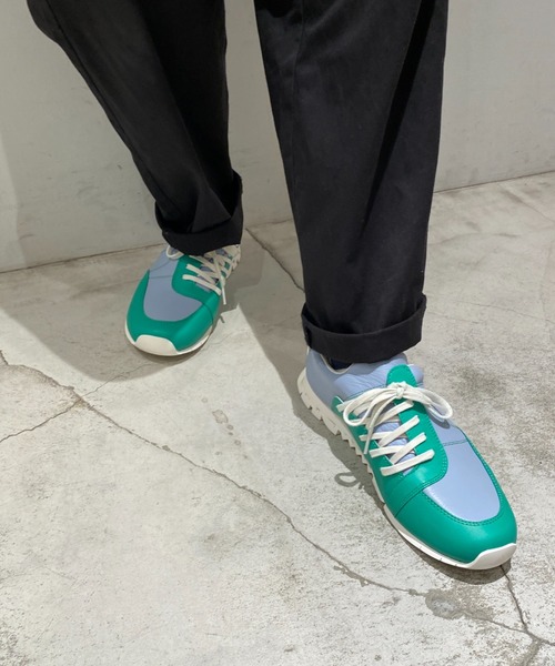CAMPER（カンペール）の「[カンペール] TWINS / レザースニーカー（スニーカー・メンズ・グリーン・25.5cm/27.5cm/26.0cm/27.0cm/25.0cm）」の11枚目の写真