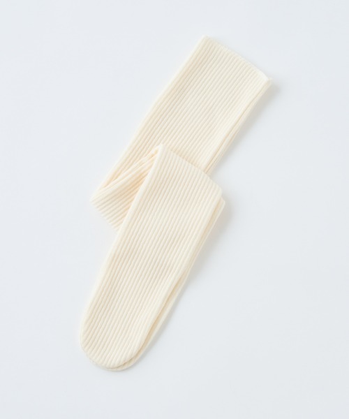 CIAOPANIC（チャオパニック）の「リブメローハイソックス（ソックス/靴下・レディース・グレー/ダークグレー/アイボリー・FREE）」の2枚目の写真