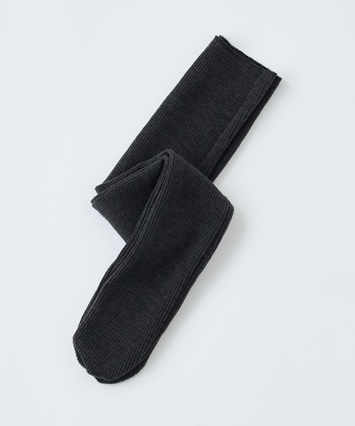 CIAOPANIC（チャオパニック）の「リブメローハイソックス（ソックス/靴下・レディース・グレー/ダークグレー/アイボリー・FREE）」の3枚目の写真