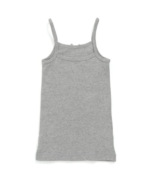 apres les cours（アプレレクール）の「深あきインナーキャミソール（インナーウェア/肌着・キッズ・クリーム/カーキ/ブラック/ピンク/ベージュ/グレー・100/130/110/80/120/90）」の14枚目の写真