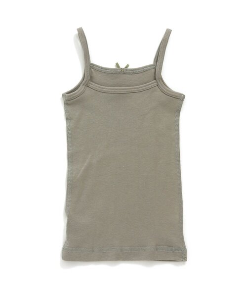 apres les cours（アプレレクール）の「深あきインナーキャミソール（インナーウェア/肌着・キッズ・クリーム/カーキ/ブラック/ピンク/ベージュ/グレー・100/130/110/80/120/90）」の15枚目の写真