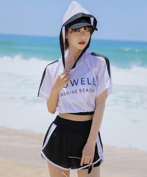 TeddyShop（テディショップ）の「レディース水着 モノトーンスポーティ