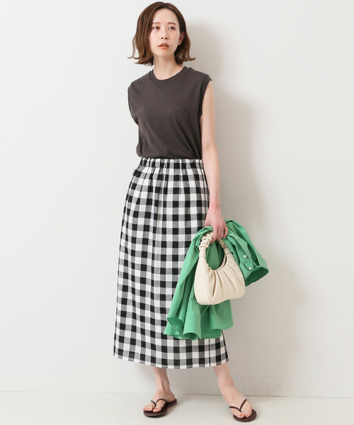 しーちゃん様　SLOBE IENA スカート ホワイト 新品未使用品 SLOBE IENA（スローブイエナ） スカート 「WEB限定/追加」MAJOLICA