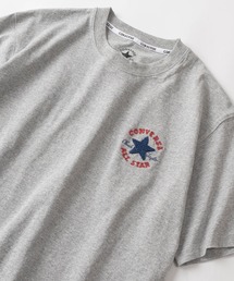 【CONVERSE/コンバース】ブランドロゴ サガラ刺繍 ワンポイントTシャツ/ 半袖Tシャツ
