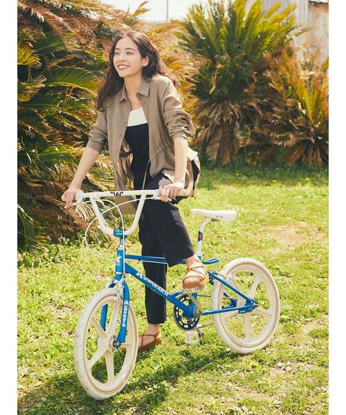 earth music&ecology（アースミュージックアンドエコロジー）の「サロペット（サロペット/オーバーオール・レディース・ライトブラウン/ブラック/カーキ・M/S）」の20枚目の写真