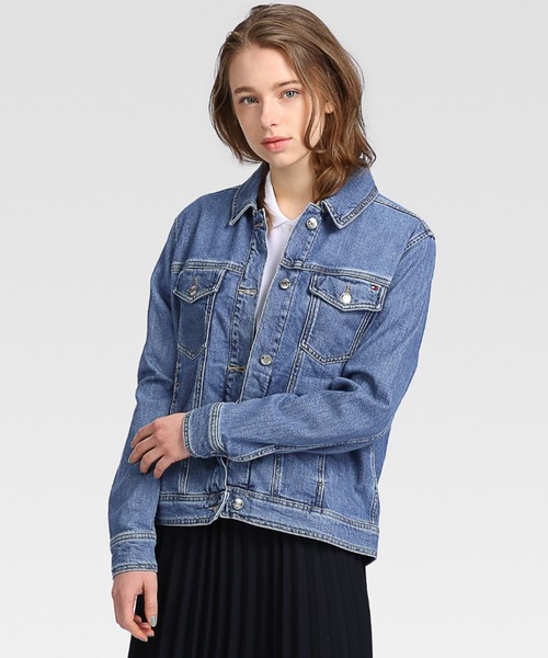 デニムストレートジャケット