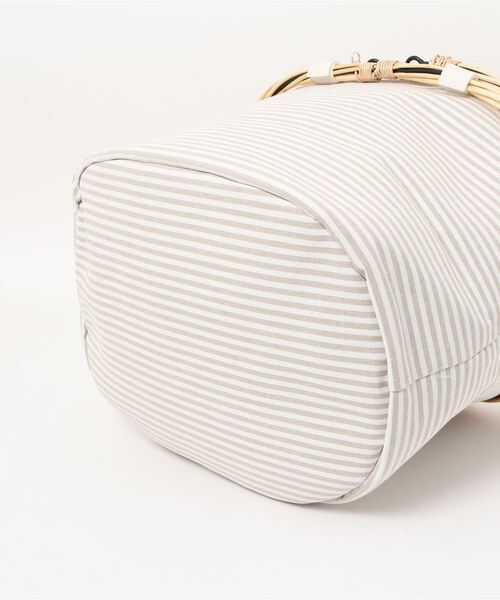 LBC（エルビーシー）の「レユール・クーラーバスケット（エコバッグ/サブバッグ・レディース・ブラック/ベージュ・FREE）」の5枚目の写真