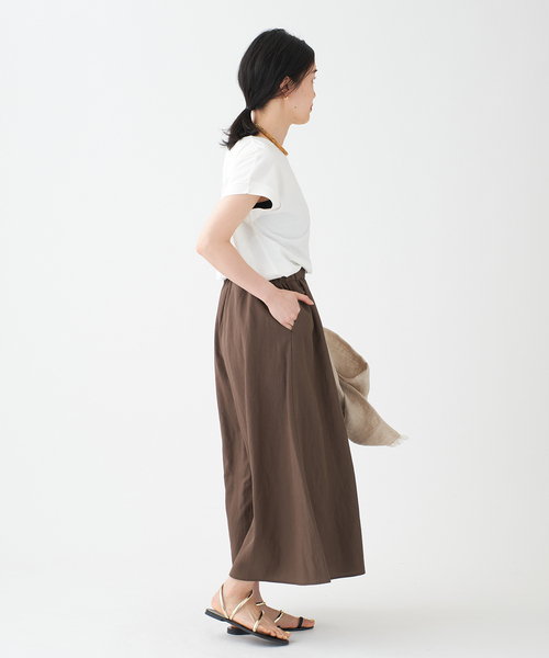 journal standard L'essage（ジャーナルスタンダードレサージュ）の「60/3フレンチTシャツ（Tシャツ/カットソー・レディース・ホワイト/グレー/ブラウン系その他・FREE）」の15枚目の写真