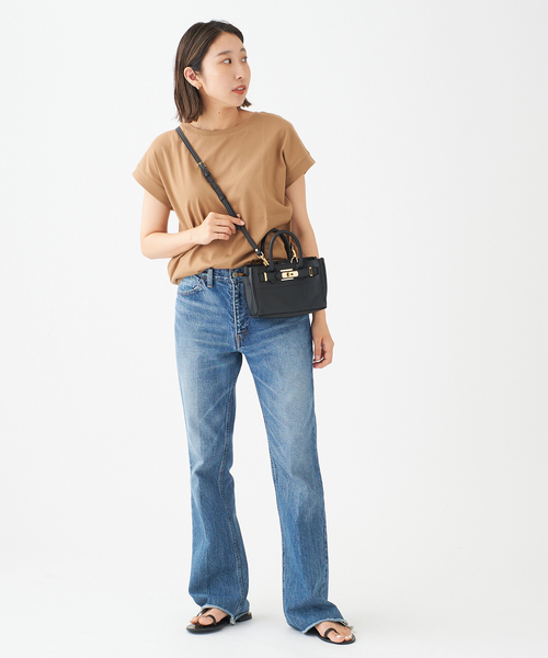 journal standard L'essage（ジャーナルスタンダードレサージュ）の「60/3フレンチTシャツ（Tシャツ/カットソー・レディース・ホワイト/グレー/ブラウン系その他・FREE）」の21枚目の写真
