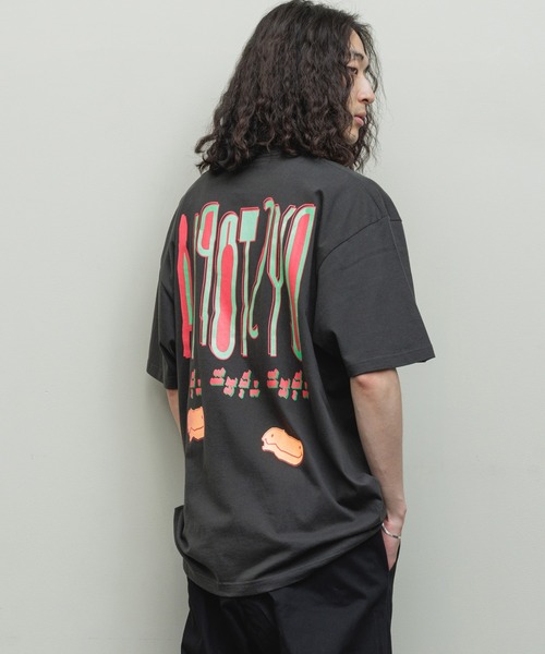 bal(バル)の「【2022夏】DYSTOPIA(Tシャツ/カットソー・メンズ・ホワイト/ブラック/グレー・LARGE/MEDIUM/SMALL/X-LARGE)」の1枚目の写真
