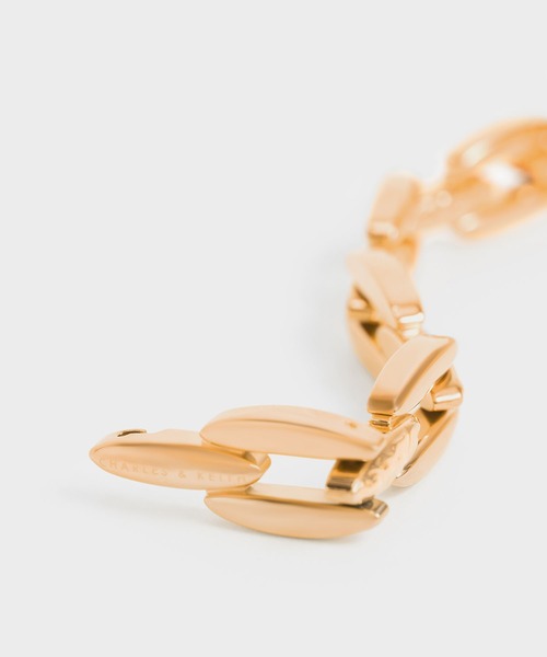 CHARLES & KEITH(チャールズ & キース)の「チェーンリンク チョーカーネックレス / Chain Link Choker Necklace(ネックレス・レディース・ゴールド系その他/シルバー/ゴールド・FREE)」の7枚目の写真
