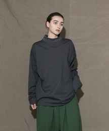 my beautiful landlet | 【my beautiful landlet】 suai jersey mockneck l/s tee(Tシャツ/カットソー)