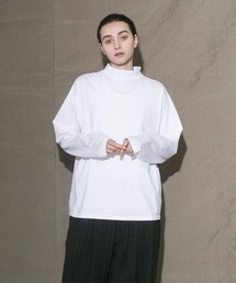 my beautiful landlet | 【my beautiful landlet】 suai jersey mockneck l/s tee(Tシャツ/カットソー)