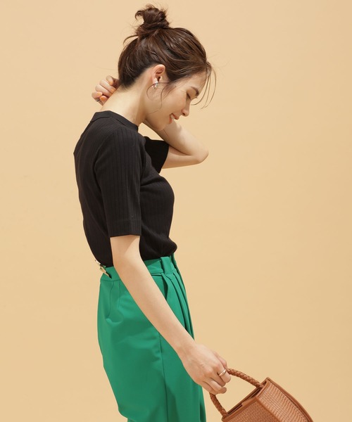 LB.03/AntiSoaked汗染み防止リブＴシャツ半袖