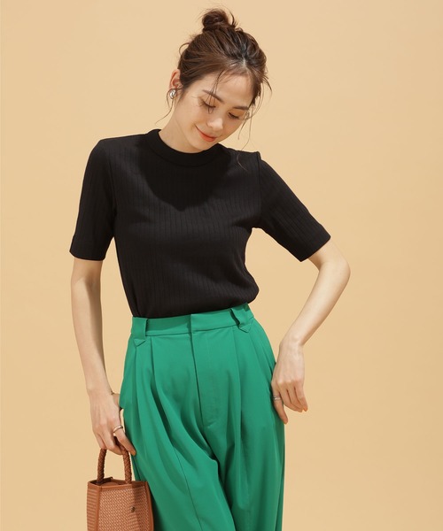 LB.03/AntiSoaked汗染み防止リブＴシャツ半袖