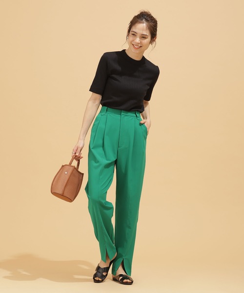 LB.03/AntiSoaked汗染み防止リブＴシャツ半袖