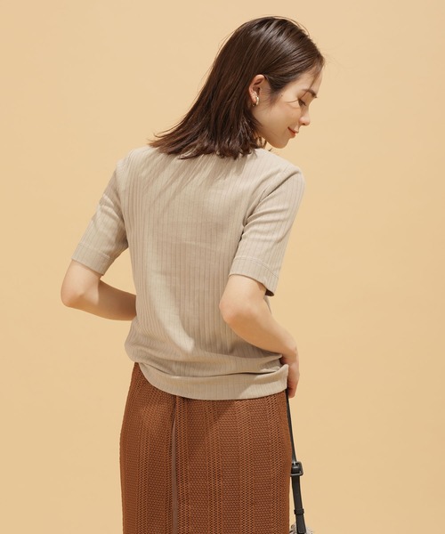 LB.03/AntiSoaked汗染み防止リブＴシャツ半袖