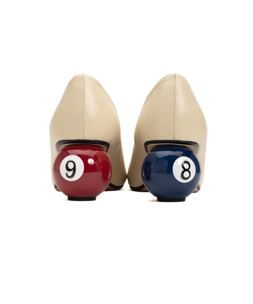 Maison MIHARA YASUHIRO(メゾンミハラヤスヒロ)の「Billiards Heel Pumps(パンプス・レディース・ブラック/ベージュ/ライトブルー/ピンク・38/39/37/36/40)」の17枚目の写真