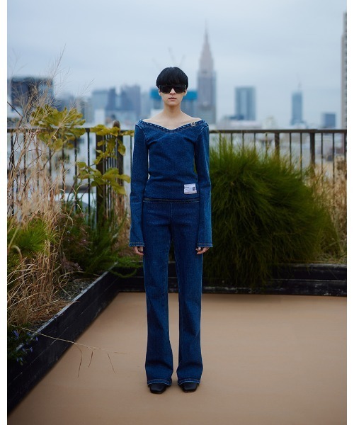 Maison MIHARA YASUHIRO(メゾンミハラヤスヒロ)の「Billiards Heel Pumps(パンプス・レディース・ブラック/ベージュ/ライトブルー/ピンク・38/39/37/36/40)」の19枚目の写真