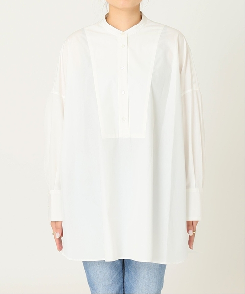 JOURNAL STANDARD（ジャーナルスタンダード）の「フロントブザムポンチョシャツ（シャツ/ブラウス・レディース・ベージュ系その他/ホワイト/ブラウン/ホワイト系その他・FREE）」の22枚目の写真