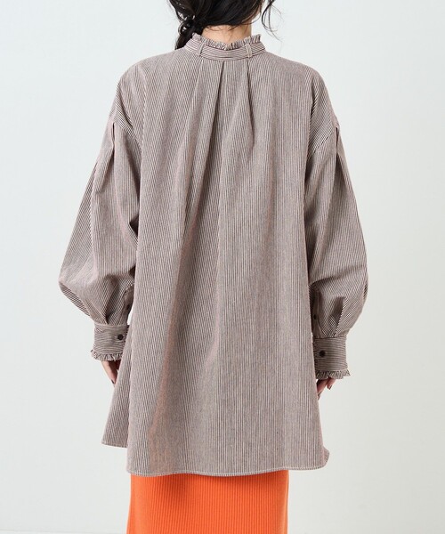 FREAK'S STORE（フリークスストア）の「リボン付きフリルチュニック