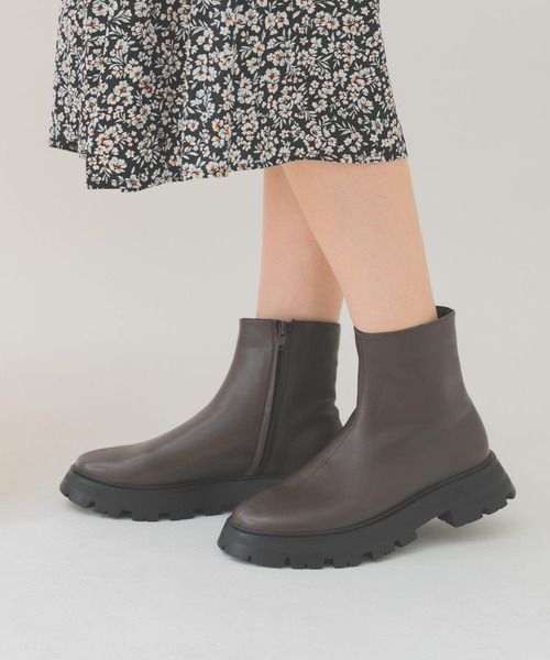 RODE SKO(ロデスコ)の「4センチオーバーソールブーツ(ブーツ・レディース・ブラック/グレー系その他・38/36/37)」の7枚目の写真