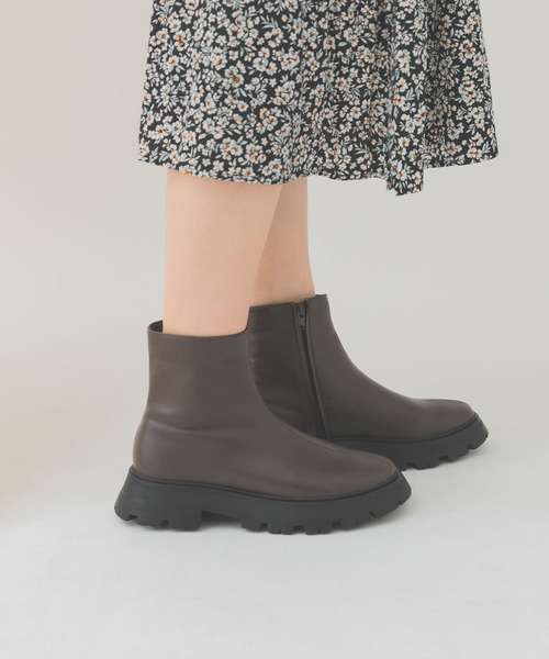 RODE SKO(ロデスコ)の「4センチオーバーソールブーツ(ブーツ・レディース・ブラック/グレー系その他・38/36/37)」の12枚目の写真