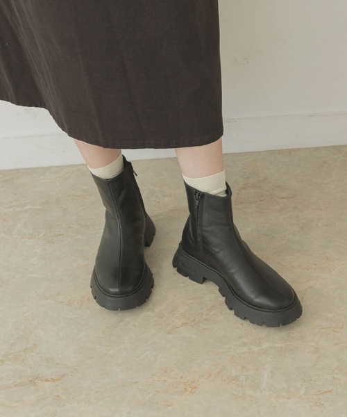 RODE SKO(ロデスコ)の「4センチオーバーソールブーツ(ブーツ・レディース・ブラック/グレー系その他・38/36/37)」の13枚目の写真