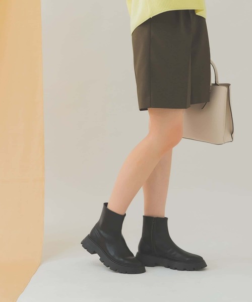 RODE SKO(ロデスコ)の「4センチオーバーソールブーツ(ブーツ・レディース・ブラック/グレー系その他・38/36/37)」の18枚目の写真