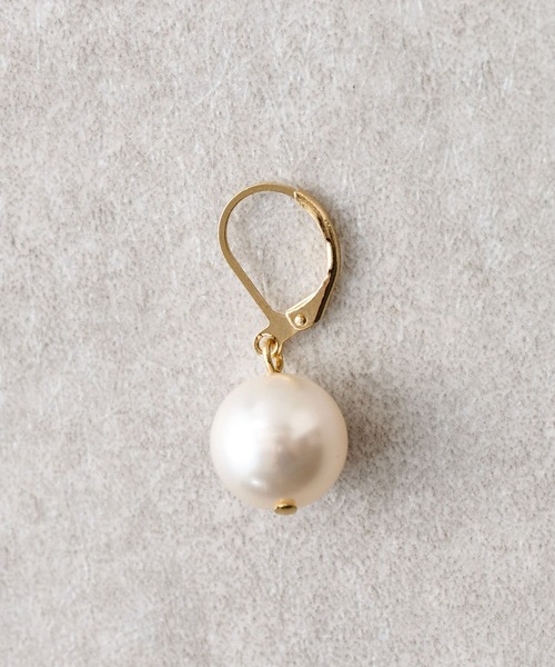 BEARDSLEY（ビアズリー）の「フレンチフックピアス（ピアス（両耳用）・レディース・ホワイト/ピンク・FREE）」の6枚目の写真