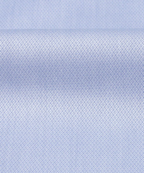 TOKYO SHIRTS（トウキョウシャツ）の「スーピマ 形態安定ノーアイロン ボタンダウン 長袖ビジネスワイシャツ（ビジネスシャツ・メンズ・ブルー・首回り37cm-裄丈80cm/首回り37cm-裄丈84cm/首回り39cm-裄丈80cm/首回り39cm-裄丈84cm/首回り41cm-裄丈82cm/首回り41cm-裄丈86cm/首回り42cm-裄丈82cm/首回り42cm-裄丈86cm/首回り43cm-裄丈82cm/首回り43cm-裄丈86cm）」の4枚目の写真