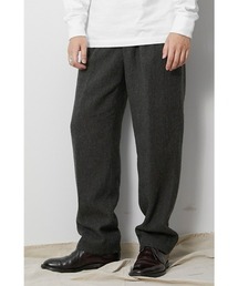 Wo/Li Herringbone Tweed Pants