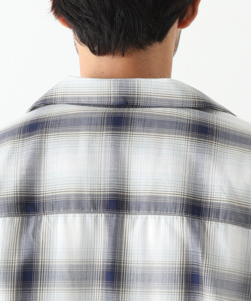 JOURNAL STANDARD(ジャーナルスタンダード)の「メンリヨセル ツイル H/S CPO(シャツ/ブラウス・メンズ・ベージュ/ネイビー/ラスタ・MEDIUM/LARGE)」の9枚目の写真