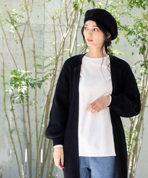 QUEENHEAD（クイーンヘッド）の「コーデュロイ ハンティングベレー帽（ハンチング/ベレー帽・レディース・ブラック/ライトブラウン/ライトベージュ・FREE）」の8枚目の写真