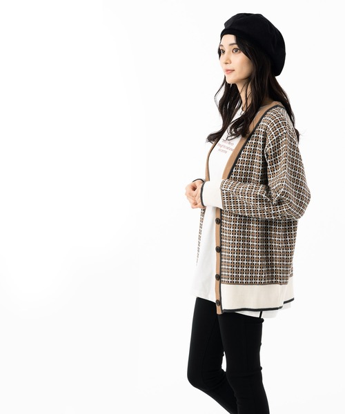 QUEENHEAD（クイーンヘッド）の「コーデュロイ ハンティングベレー帽（ハンチング/ベレー帽・レディース・ブラック/ライトブラウン/ライトベージュ・FREE）」の12枚目の写真