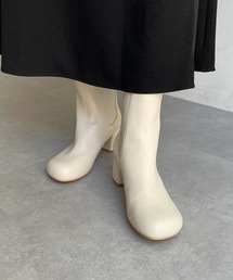 CAPRICIEUX LE'MAGE | ラウンドトゥサイドゴアショートブーツ(ブーツ)