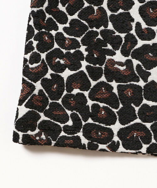 Ray BEAMS（レイビームス）の「Ray BEAMS / ヒョウ柄 ジャカード ミニスカート（スカート・レディース・ダークブラウン・0/1）」の15枚目の写真