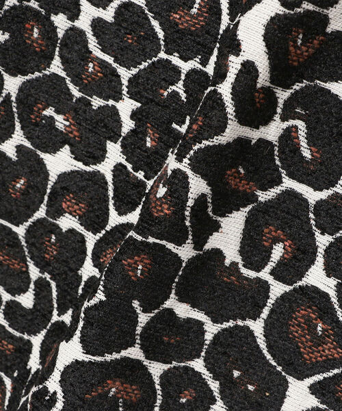 Ray BEAMS（レイビームス）の「Ray BEAMS / ヒョウ柄 ジャカード ミニスカート（スカート・レディース・ダークブラウン・0/1）」の17枚目の写真