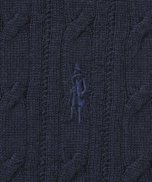 MACKINTOSH LONDON（マッキントッシュ ロンドン）の「ケーブルクルーネックニット（ニット/セーター・メンズ・グレー系その他2/ブラウン系その他7/ダークネイビー・XL/M/L）」の11枚目の写真