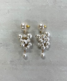 HIKA（ヒカ）の「【HIKA】連パールピアス（ピアス（両耳用））」